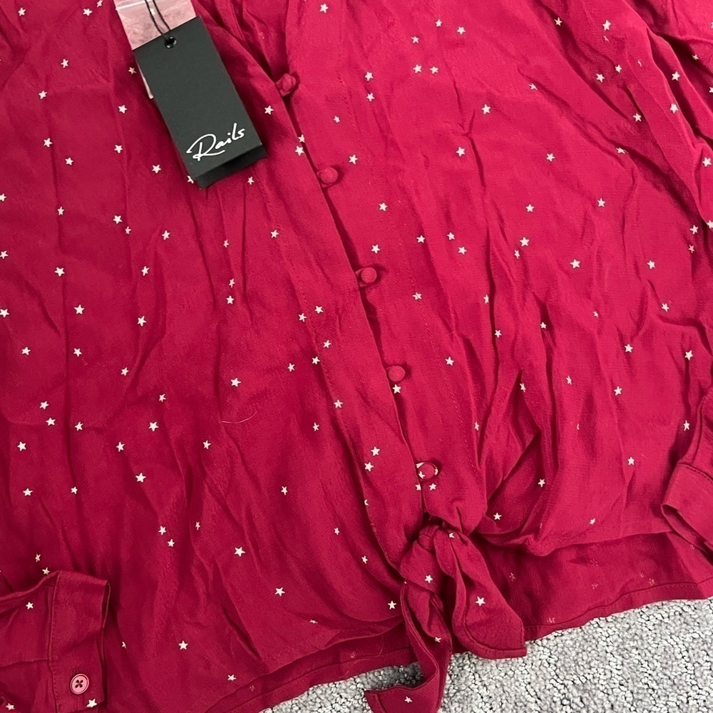 Rails Rouge Sloane Gradient Star Print Long Sleev… - image 5